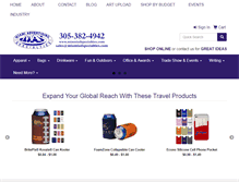 Tablet Screenshot of miamiadspecialties.com